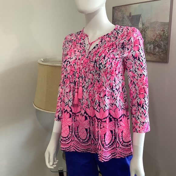 Lilly Pulitzer Marilina Tunic - Picture 5 of 6